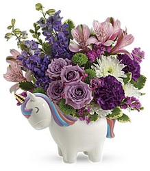 T602-7A Magical Mood Unicorn Bouquet